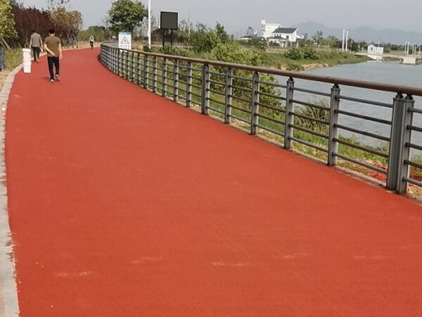 丙烯酸瀝青改色步道