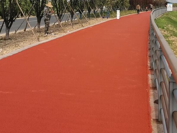 丙烯酸瀝青改色路面