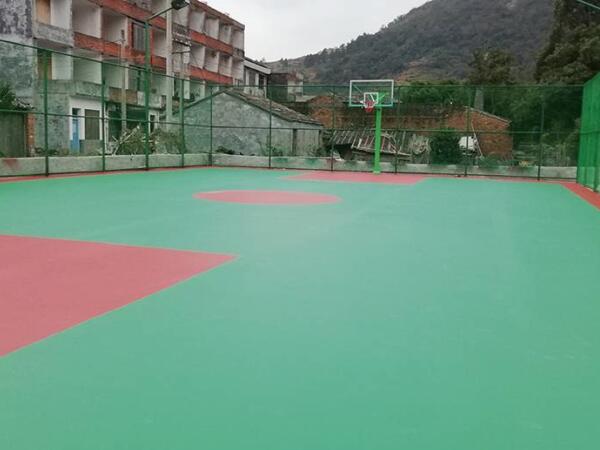 鄉(xiāng)鎮(zhèn)硅PU球場(chǎng)