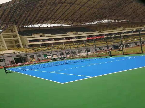 體育館丙烯酸網(wǎng)球場(chǎng)